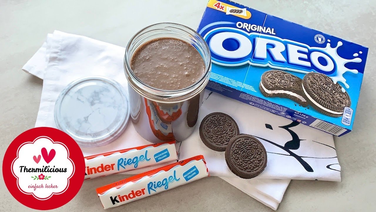 Oreo-Kinderschokolade-Aufstrich | Brotaufstrich | Thermomix® TM5/TM6