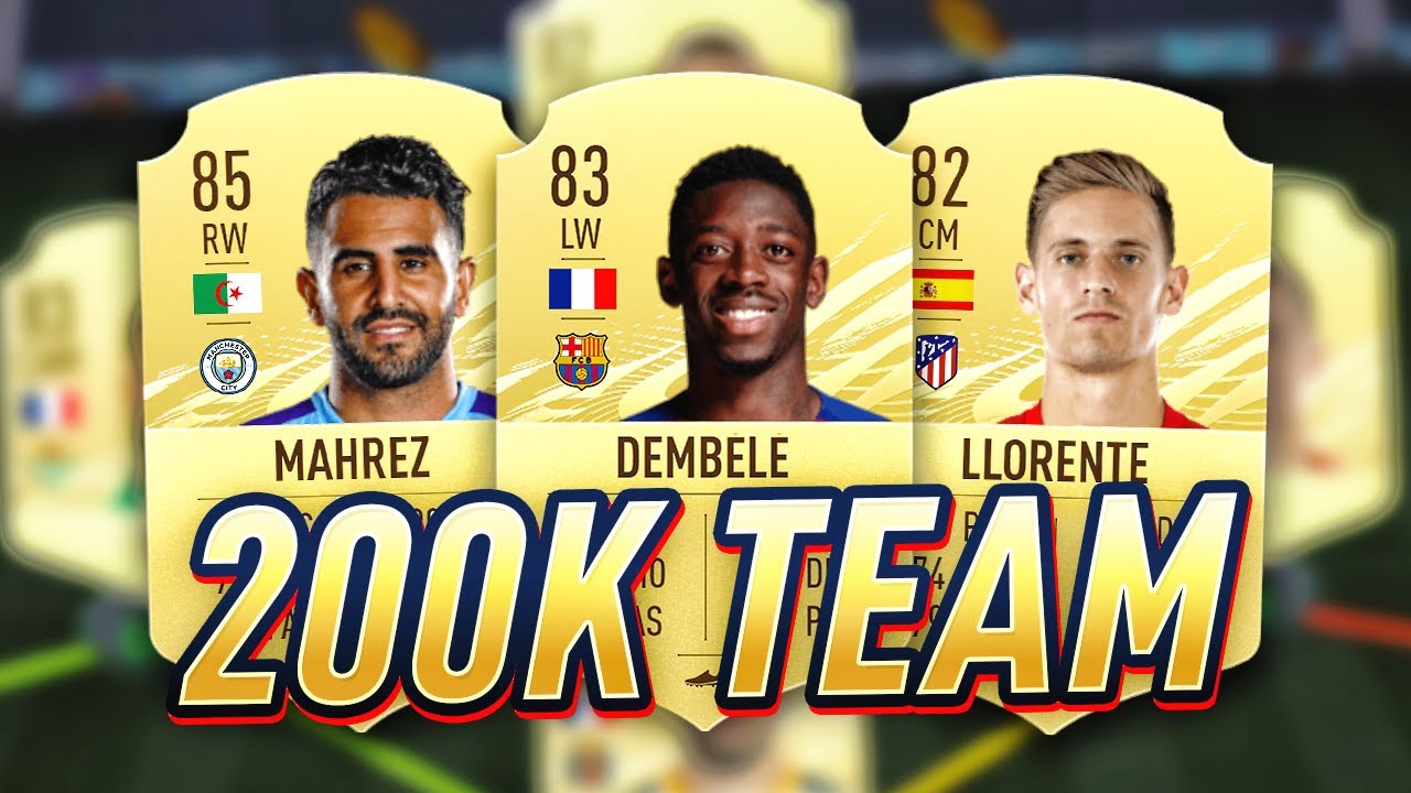 BEST POSSIBLE 200K WEEKEND LEAGUE TEAM!! (200K SQUAD BUILDER) - FIFA 21 ULTIMATE TEAM
