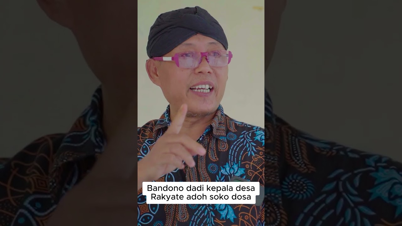 Bandono dadi kepala desa, Rakyate adoh soko dosa #sukeni #lucu #jawakomedi #komedi