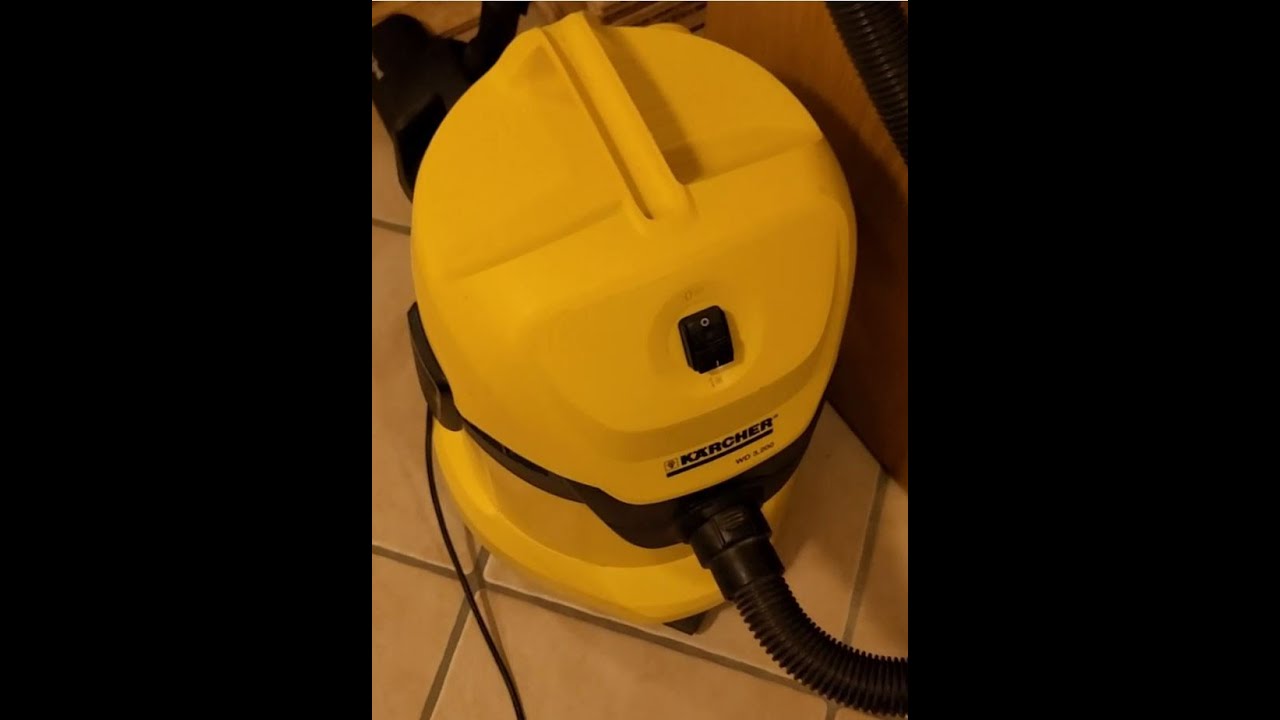 Kärcher Staubsauger sehr laut