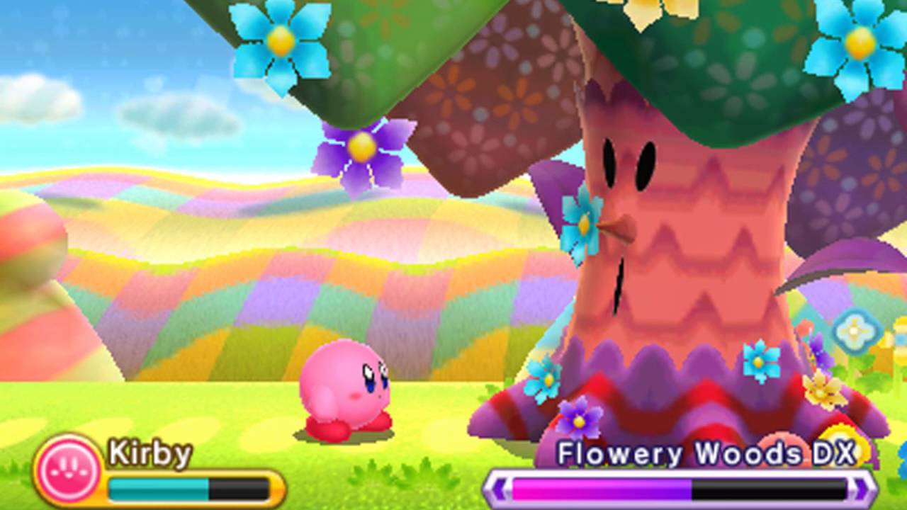 Kirby: Triple Deluxe Boss 8 - Flowery Woods DX