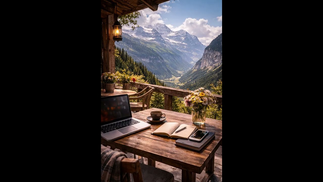 Rainy Window Lofi | Calm Cafe Beats for Deep Thinking