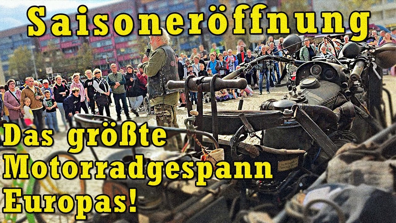 Das größte Motorradgespann Europas! - Saisoneröffnung | Harzer Bikeschmiede