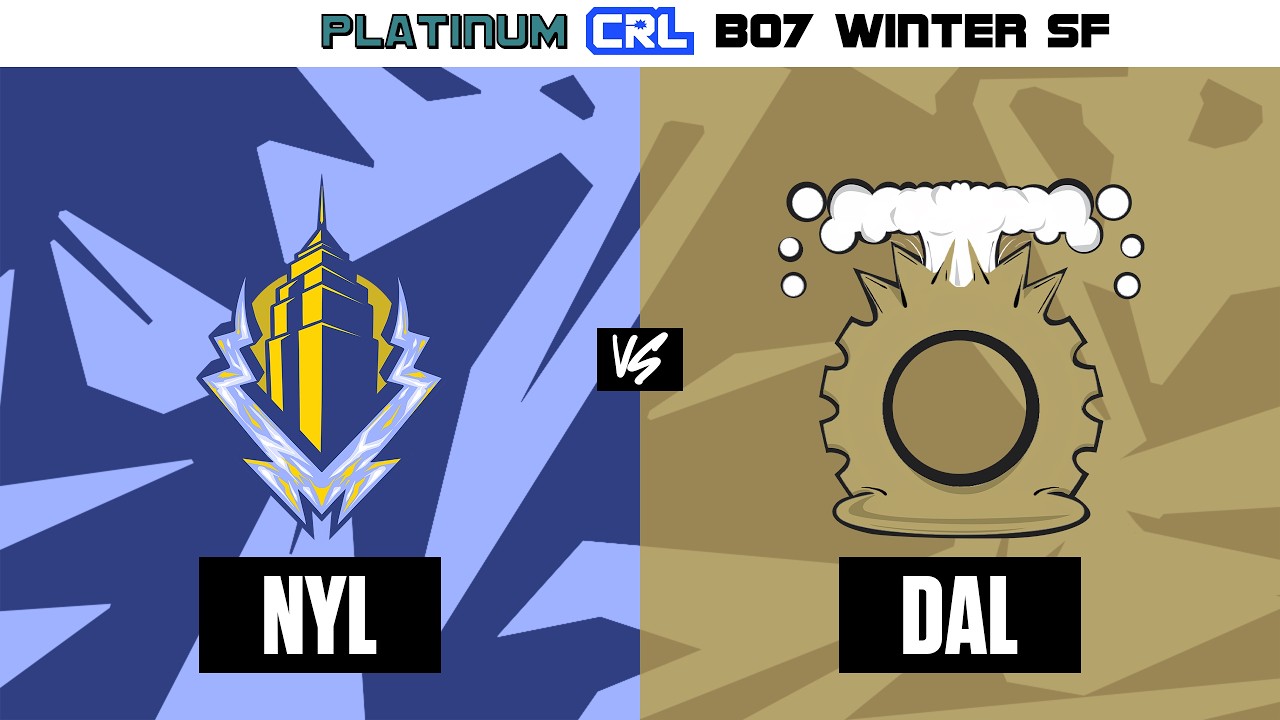 BO7 Winter SF | New York Lightning vs Dallas Flat Tires | Platinum Division