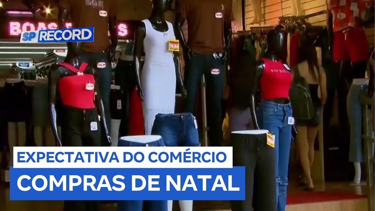 Liberação do décimo terceiro aquece compras de Natal em Ribeirão Preto (SP)