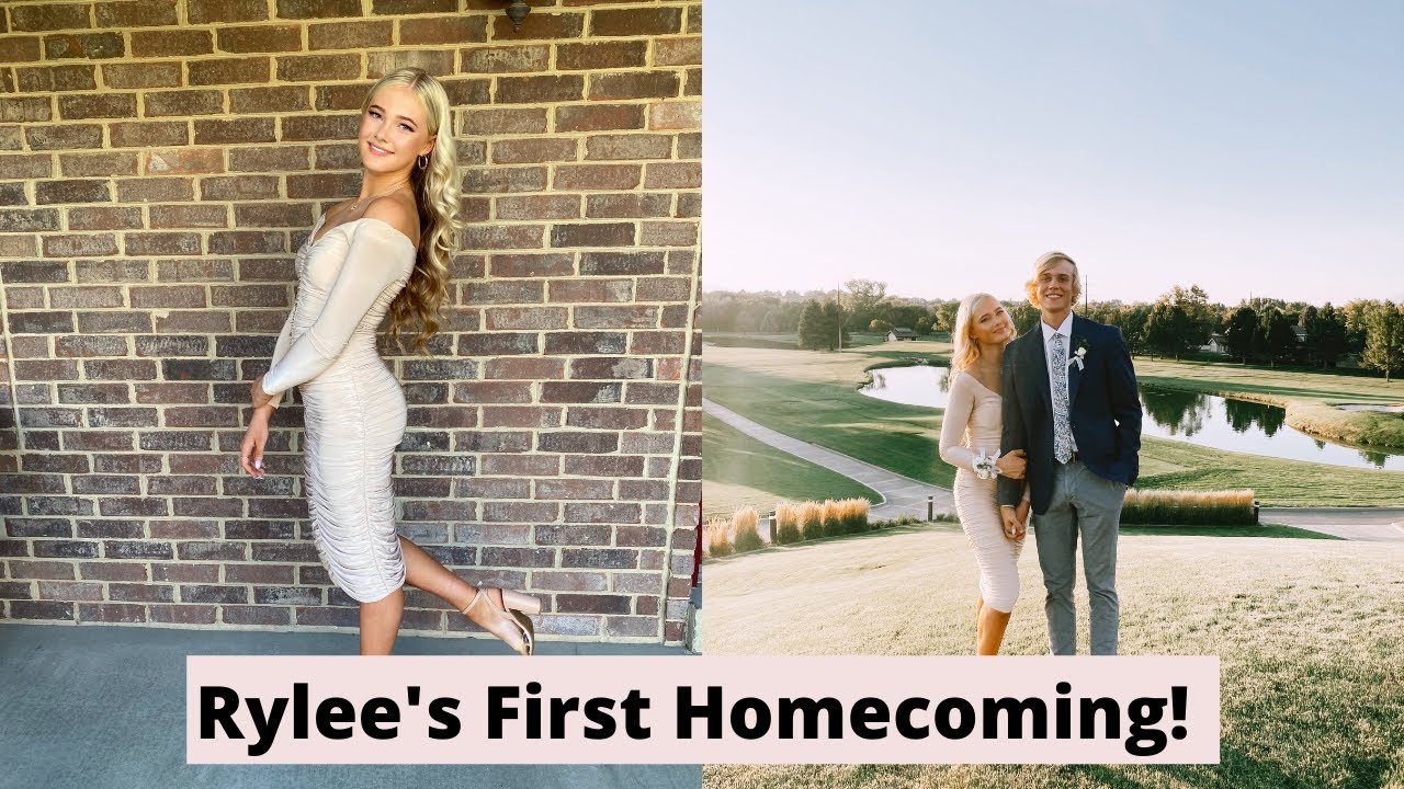 RYLEE'S FIRST HIGHSCHOOL DANCE!!