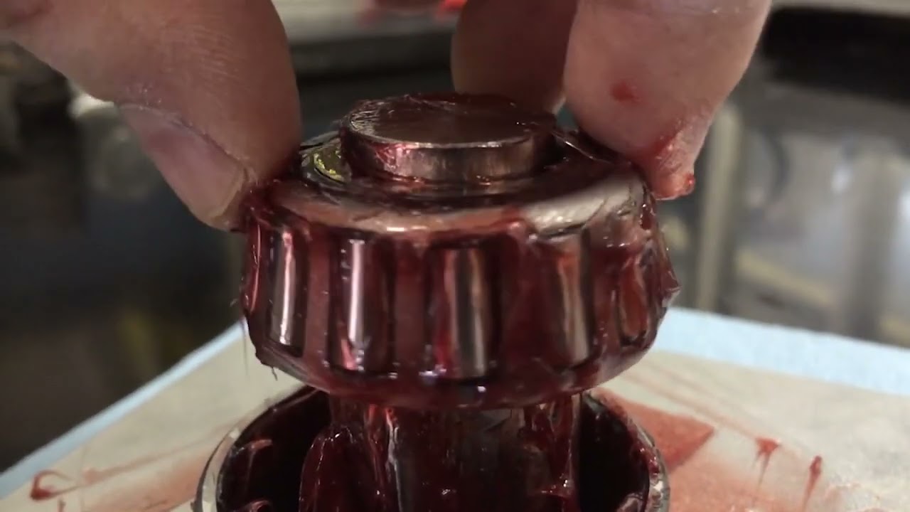 Oddly Satisfying Grease Production