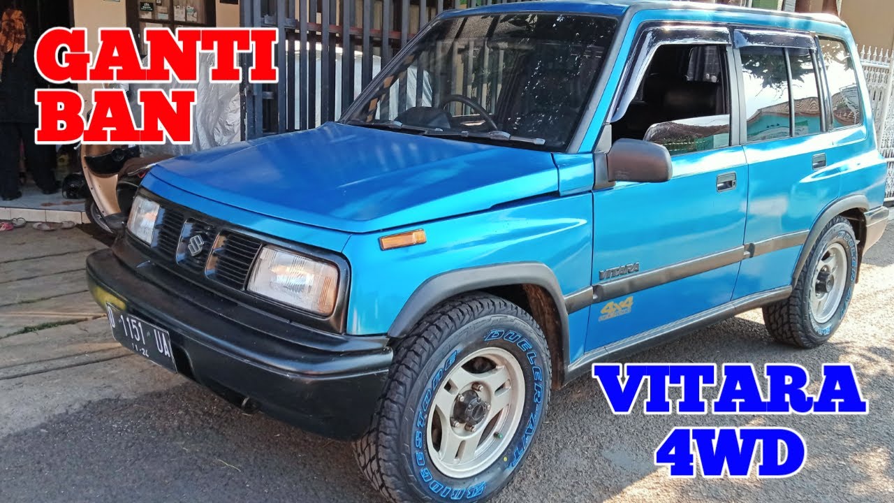 BRIDGESTONE Dueler A/T 235/70/15... Empuk dan Nyaman untuk dipakai di VITARA 4WD Tahun 1993