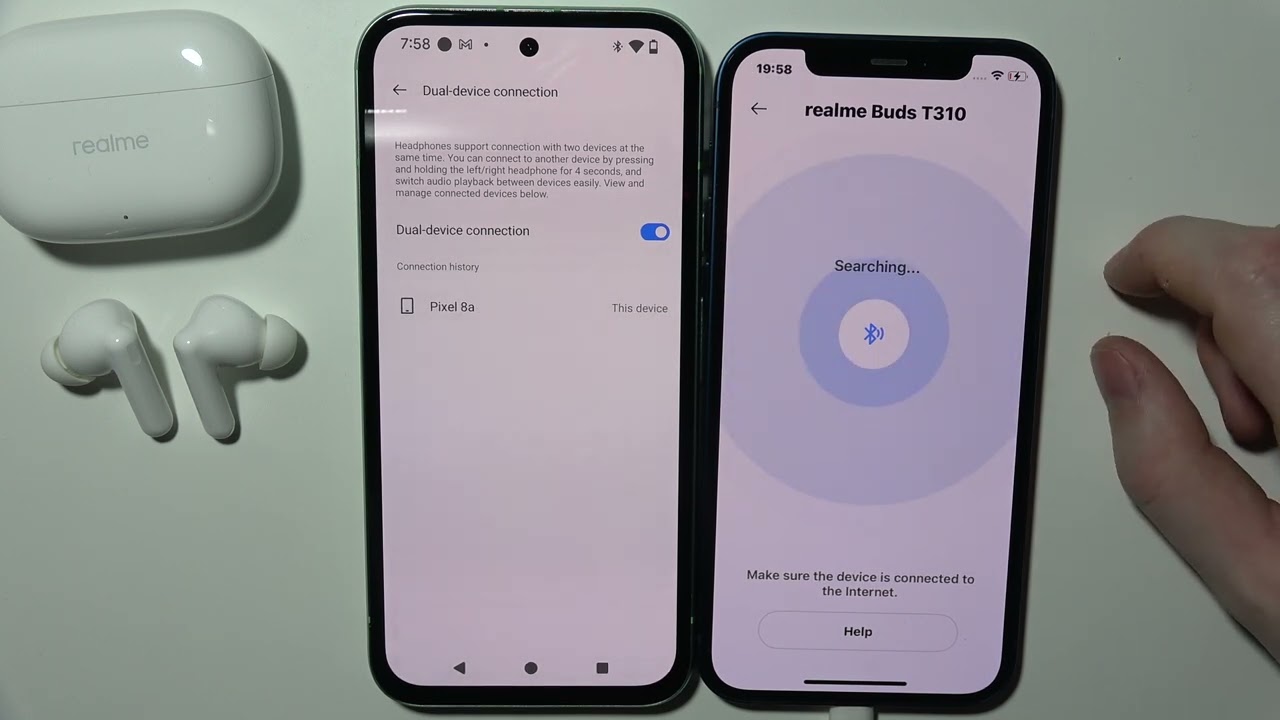 Realme Buds T310: как использовать многоточечное подключение