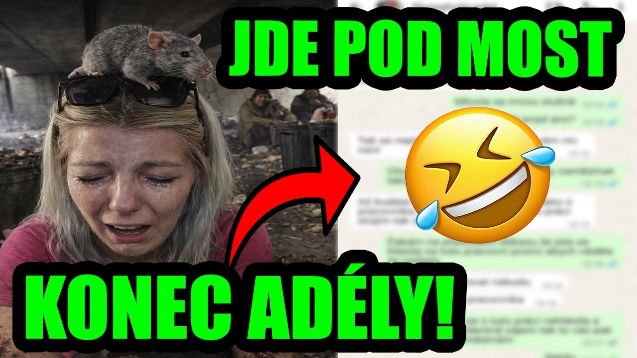 AD&Eacute;LA VYHOZEN&Aacute; NA ULICI, ZVL&Aacute;DNE TO POD MOSTEM? VLADĚNA VYJ&Aacute;DŘEN&Iacute;