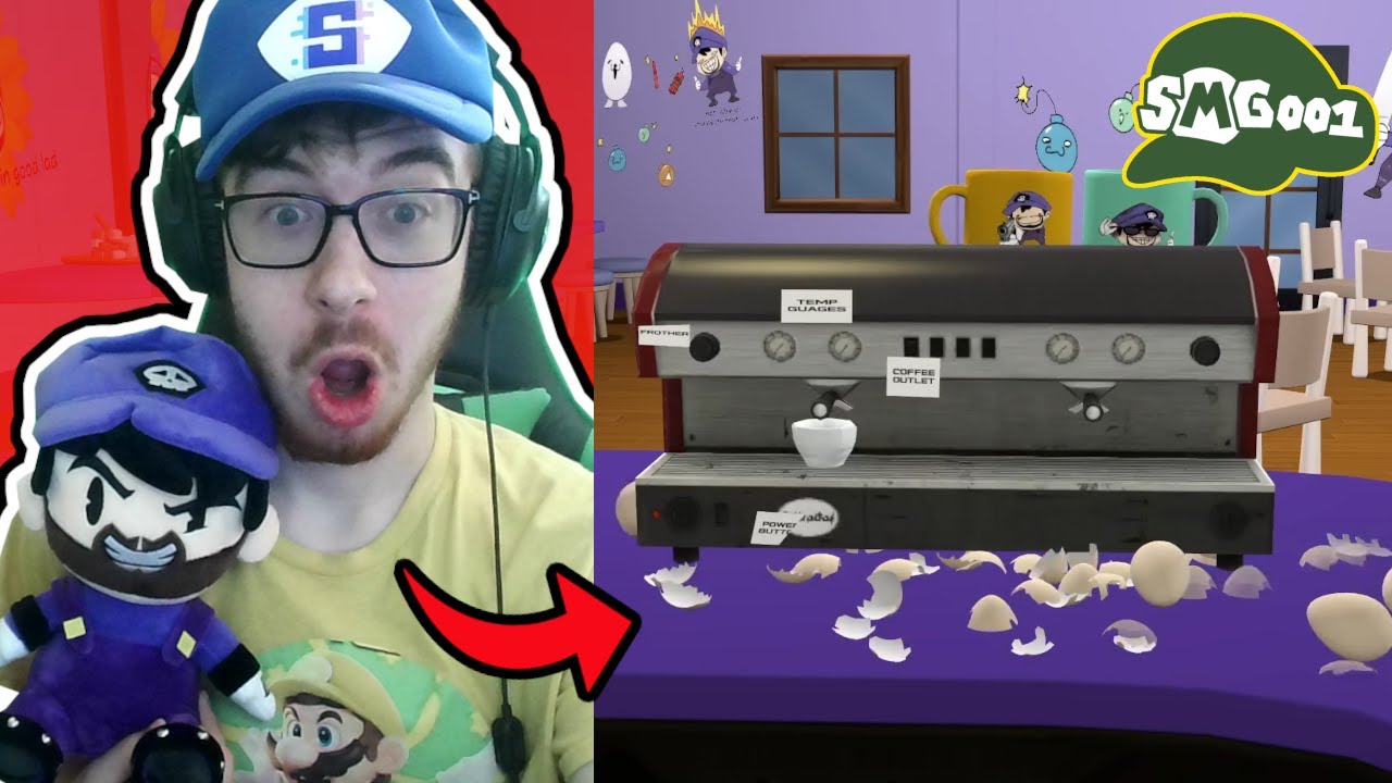 SMG4: SMG3's BOMB CAFE Reaction! | HOWTOBASIC!!! | SMG001