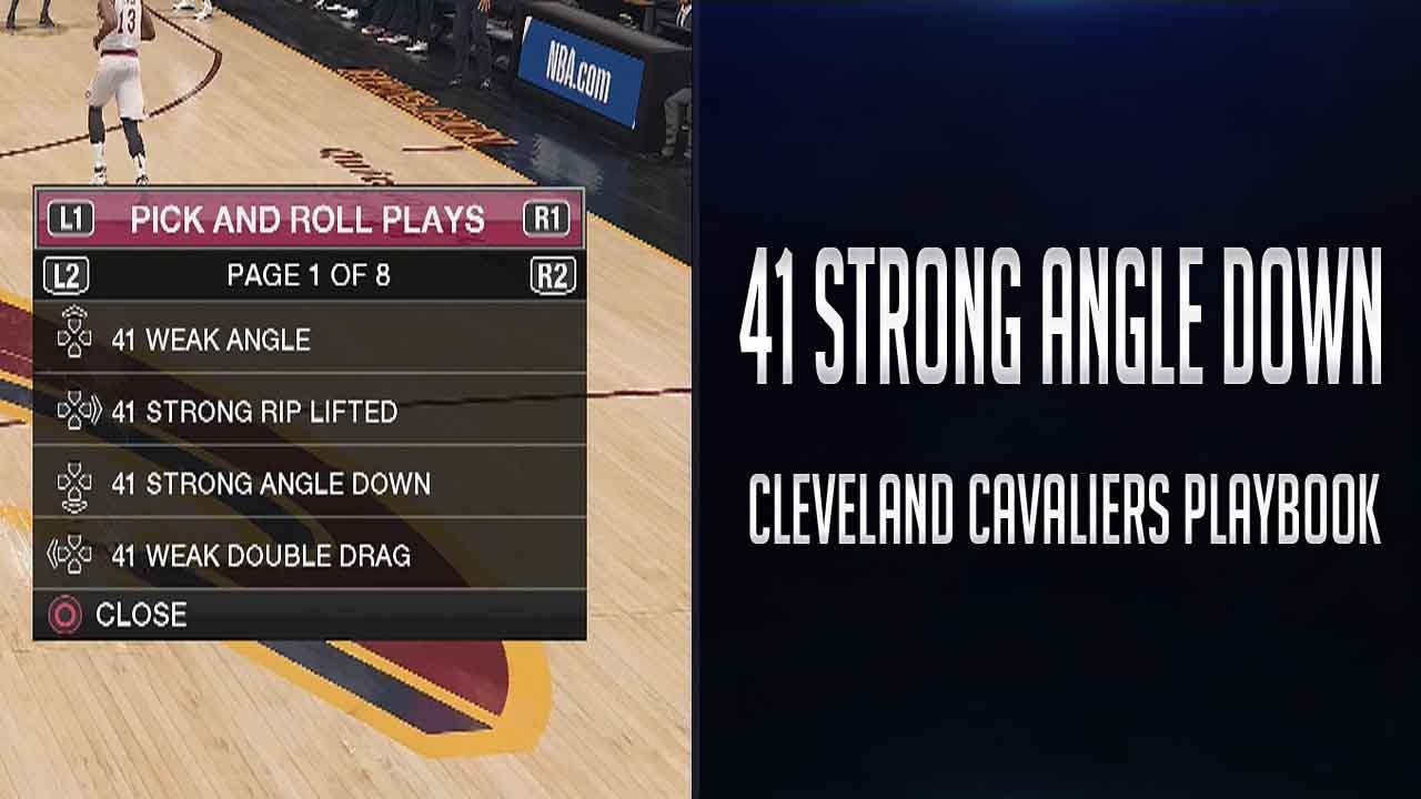 HOW TO SCORE IN NBA LIVE 18 - MONEY PLAY #1 - 41 STRONG ANGLE DOWN - DEADLY PnR PLAY #KEEPSIMALIVE