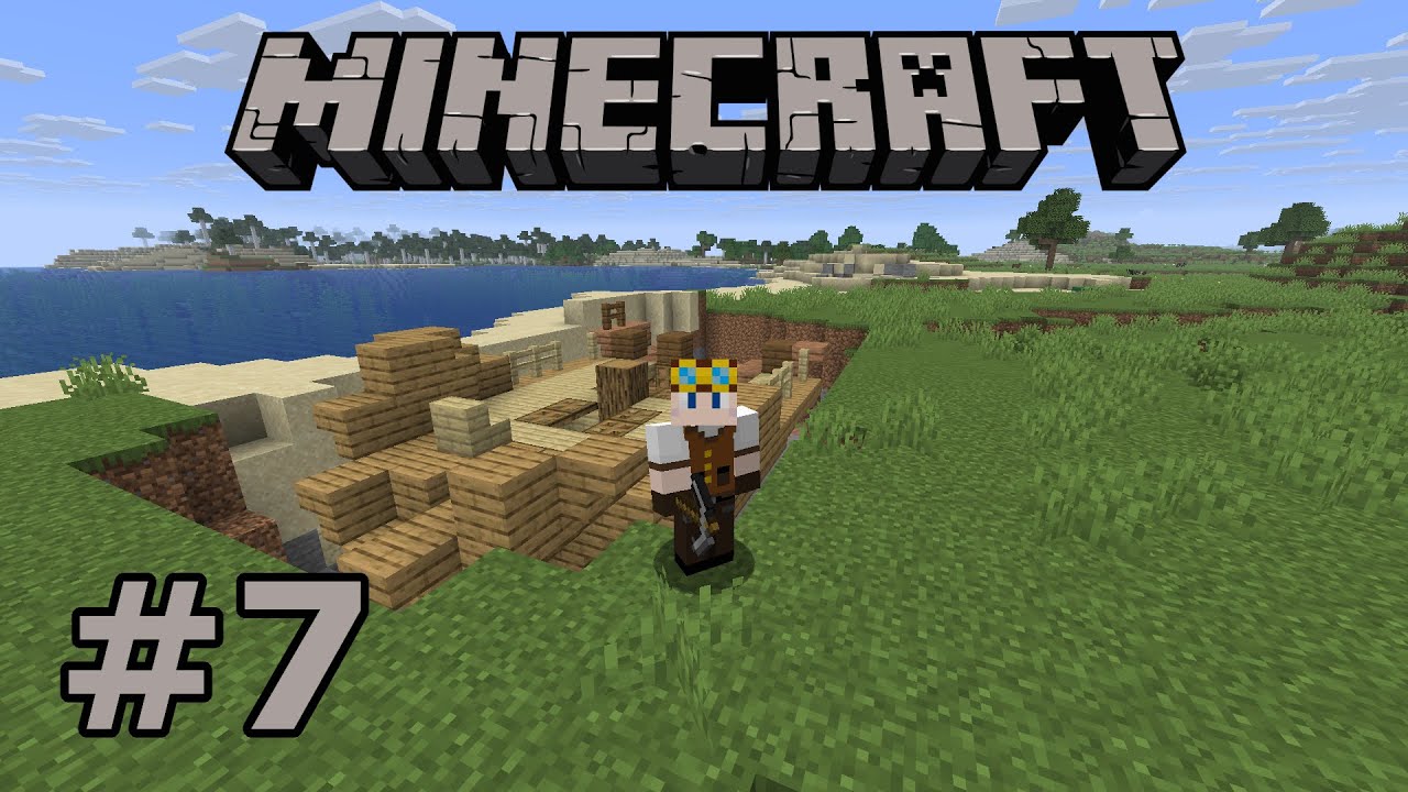 Minecraft - Odkopuje wrak statku. Ale lipa.... #7