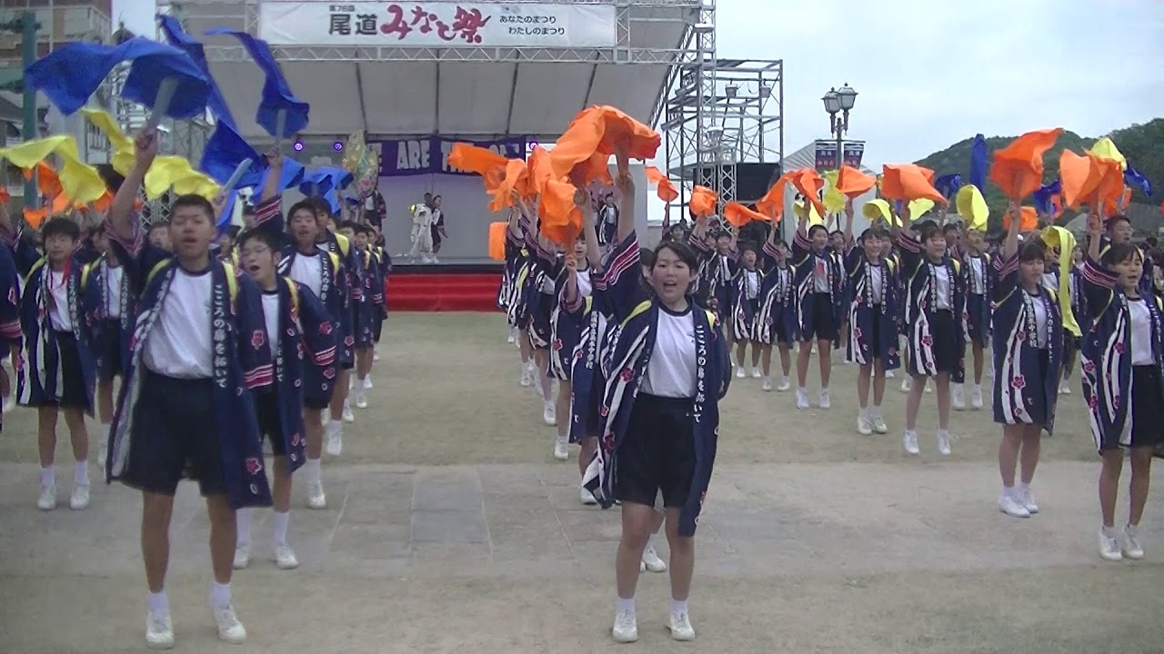 第７６回尾道みなと祭【第１８回ええじゃんＳＡＮＳＡ・がり・踊り披露・２日目】天華繚乱★★★優勝