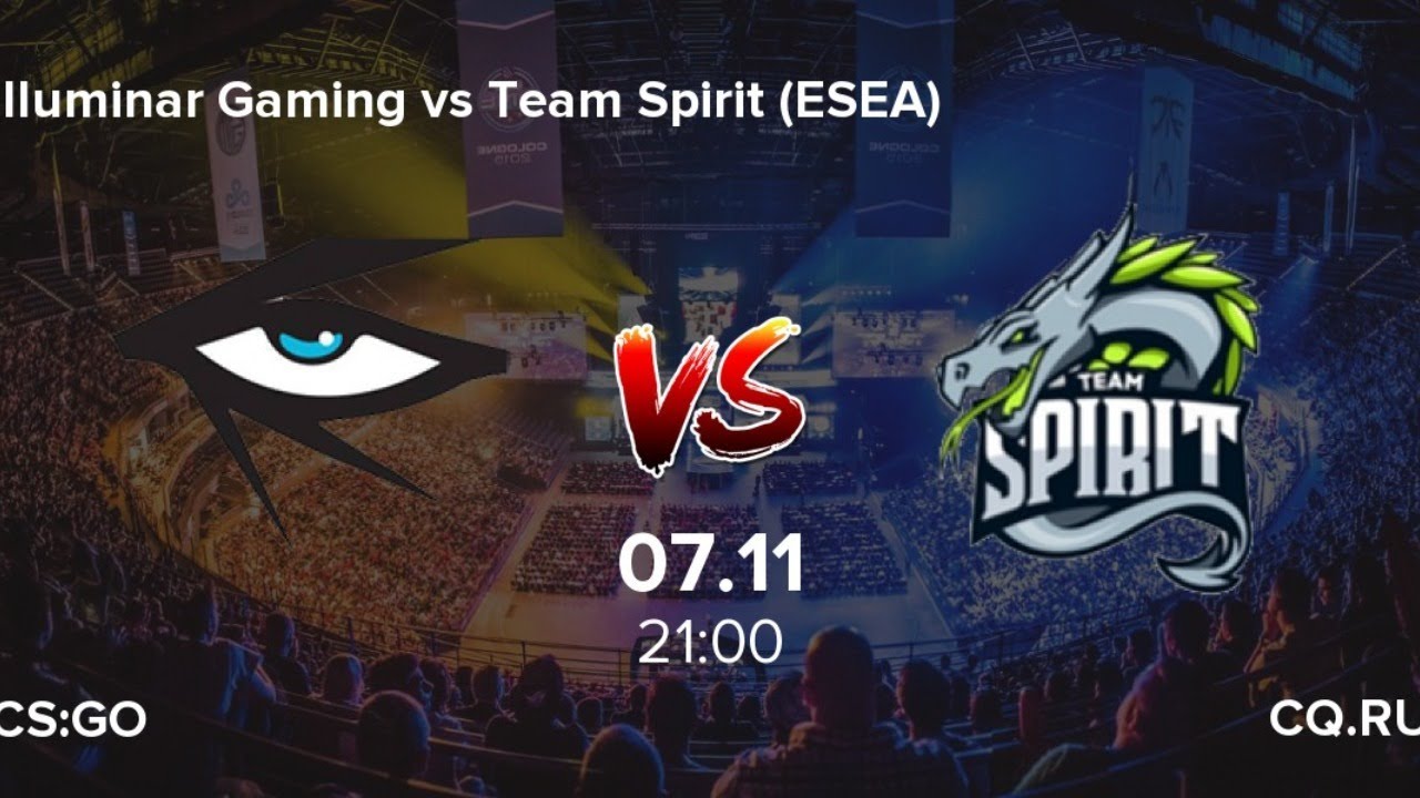 Illuminar Gaming vs Spirit. ESEA Premier S33.