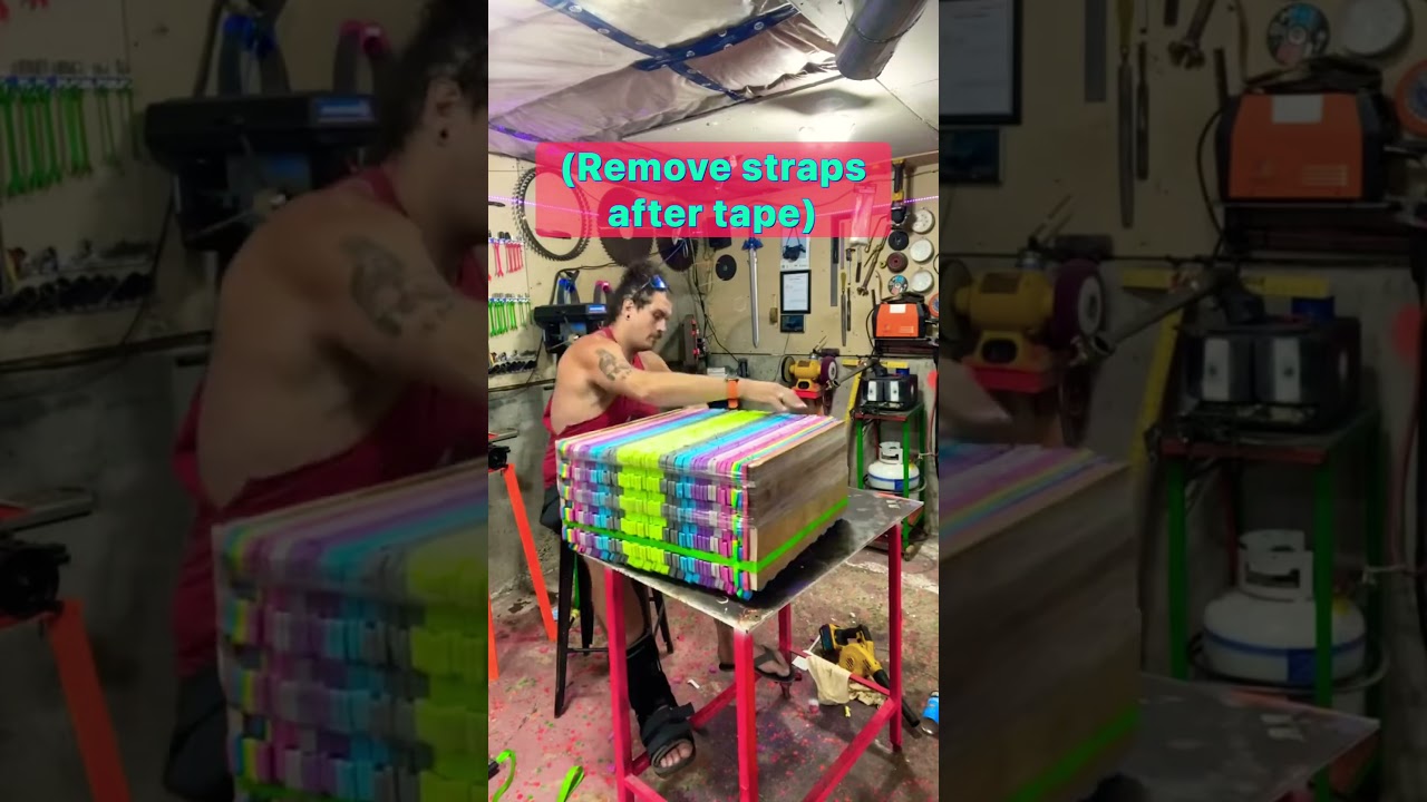 DIY archery target foam mats #archery  #compoundbow #pse #psebows #psearchery #diy #target  #mathews