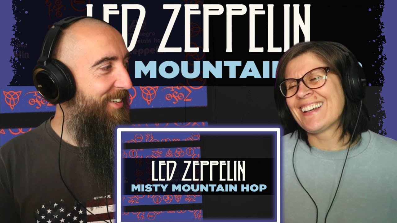Led Zeppelin - Misty Mountain Hop (REACTION) with my wife