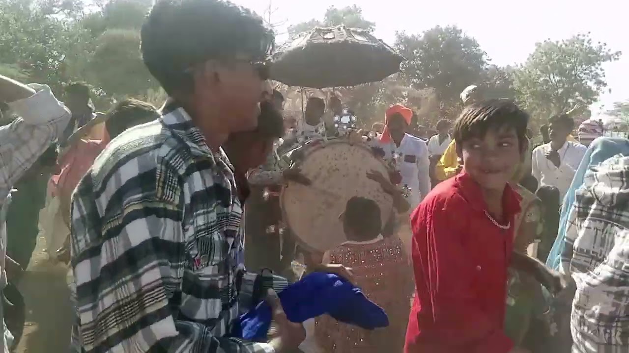 कमलेश‌ सरपंच का ढोल ||| मेवला में (उपला) 14/03/2025