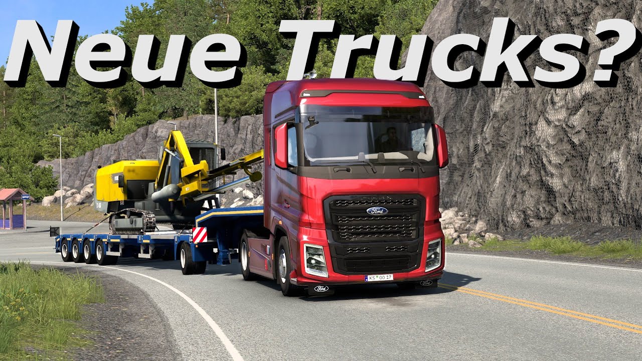 Braucht SCS ZU LANGE für neue Trucks? / Euro Truck Simulator 2 / 1.57 / Ford F-Max / Deutsch