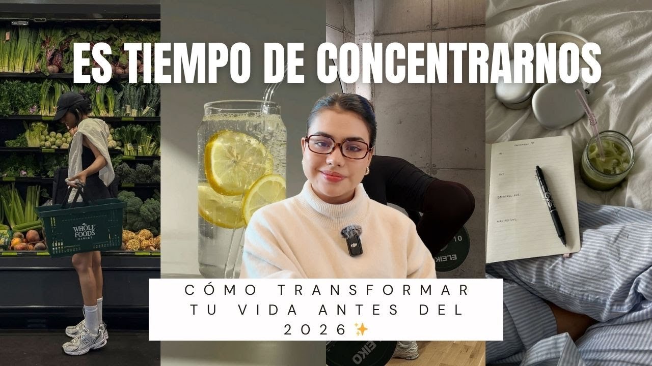 Пришло время сосредоточиться | Как изменить свою жизнь до 2026 года ✨