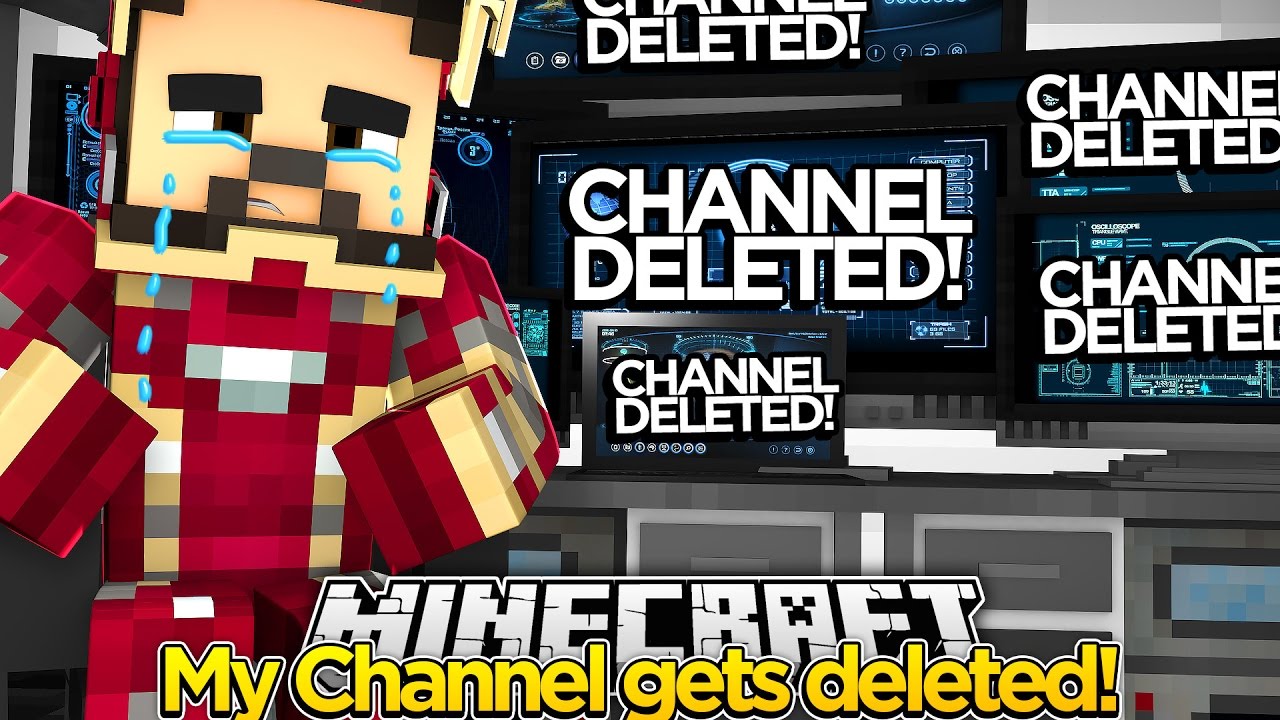 Minecraft Adventure - DELETING THE MINEVENGERS CHANNEL!!