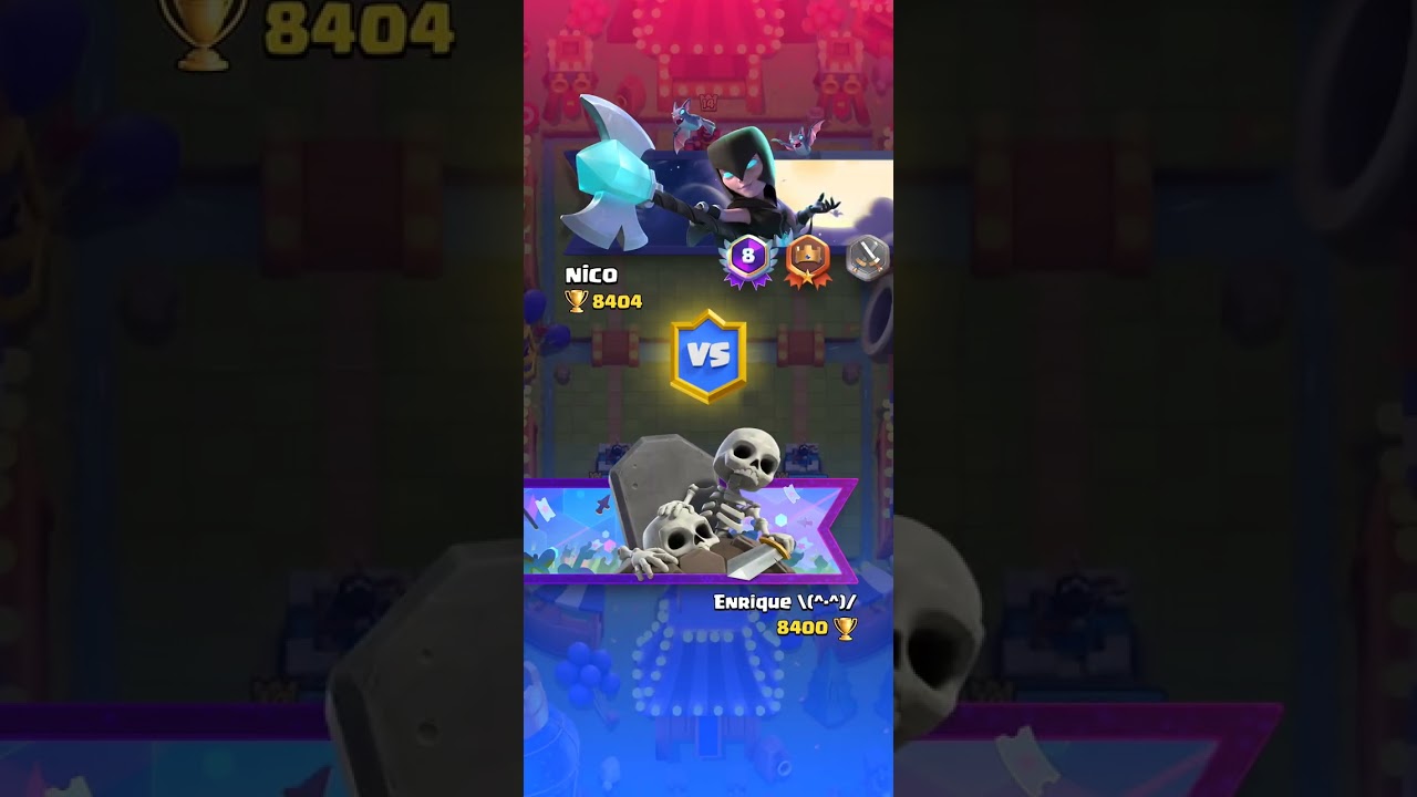 👑 Gameplay competitivo | Clash Royale batalla intensa