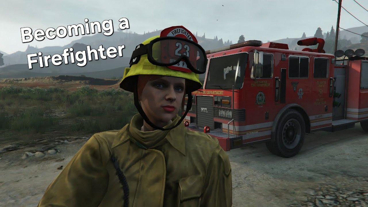 GTA V Online | Becoming A Firefighter
