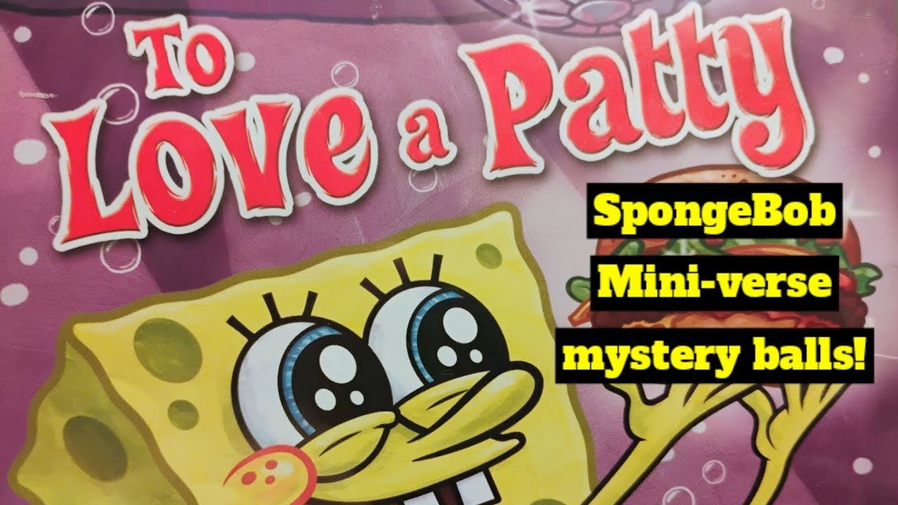 To love a patty! #spongebob Mini-verse mystery balls!