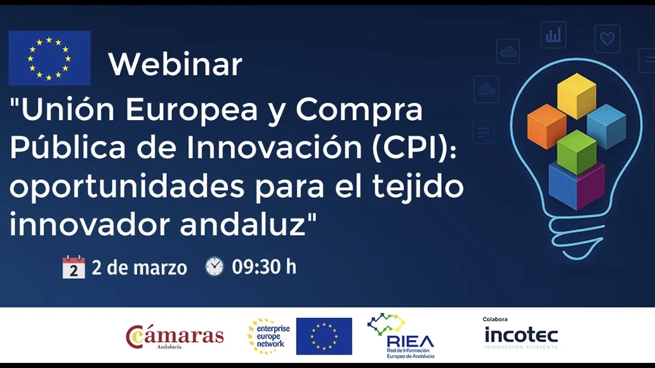 Webinar | Compra Pública de Innovación: oportunidades en el tejido innovador andaluz