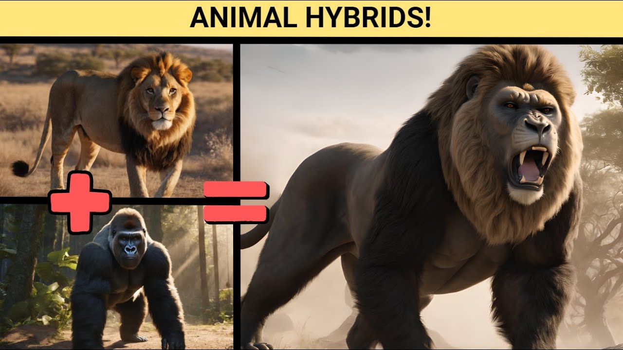 Ai-created Animal Hybrids That Will Blow Your Mind!  - Part 59
