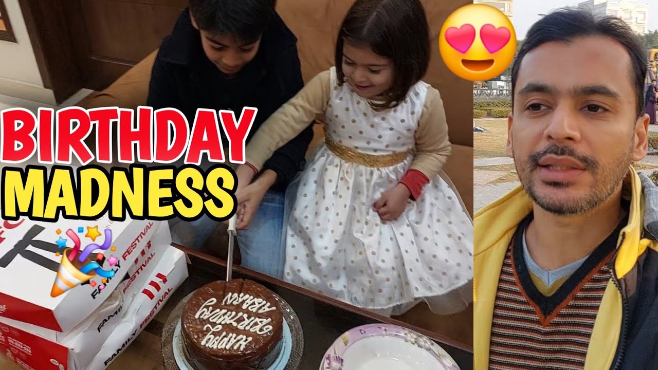 🎉😆Abaan Couldn’t Control His Excitement on His Birthday 🎂
