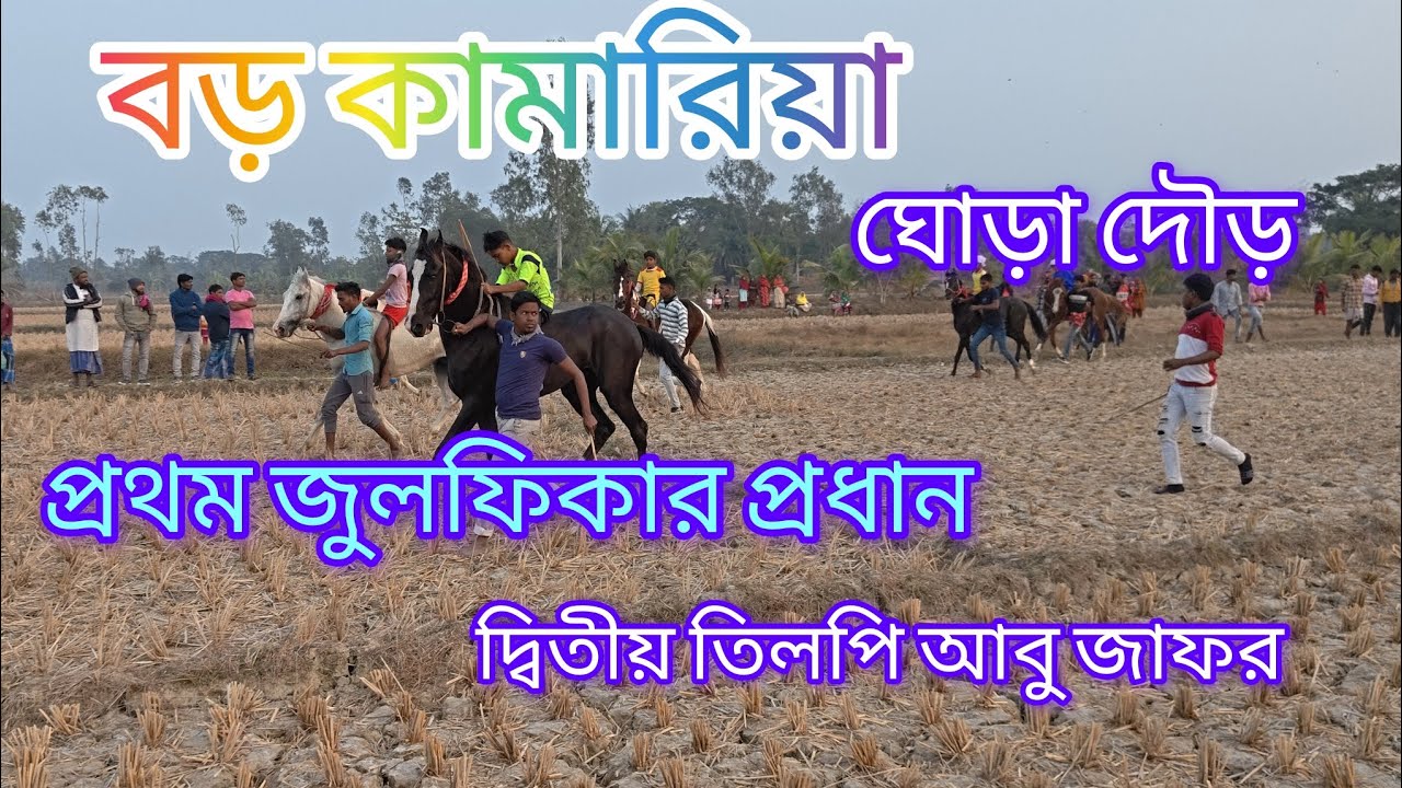 বড় কামারিয়া ঘোড়া দৌড়ের রেস