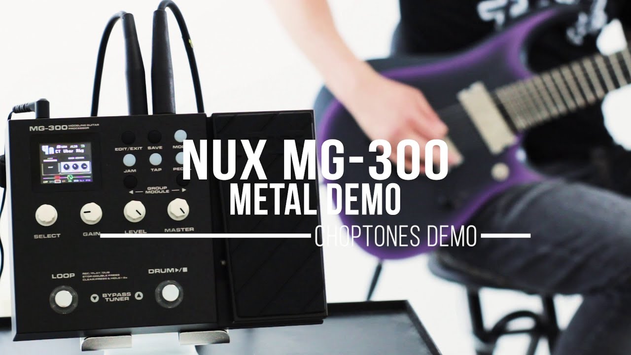 Nux MG-300 | Metal Demo