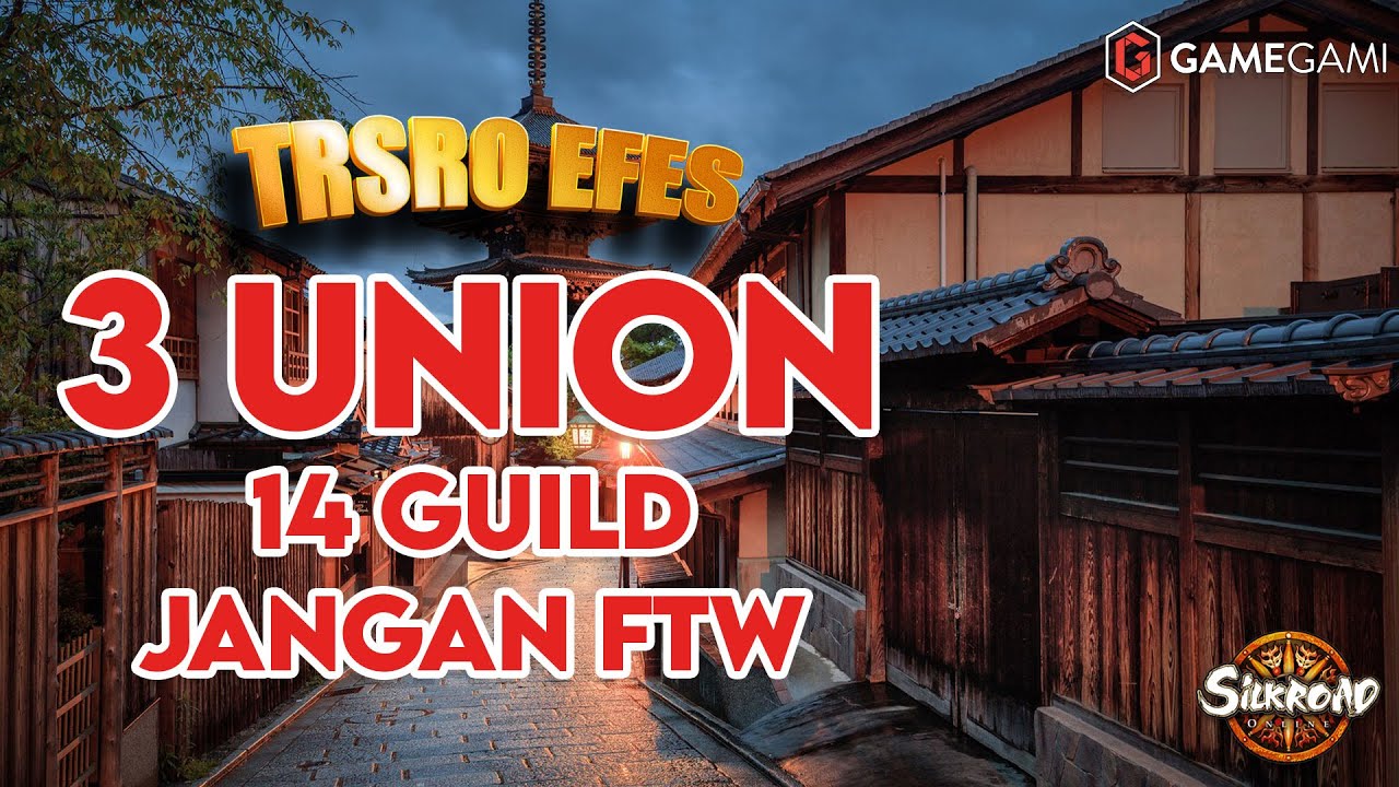 TRSRO EFES JANGAN KALE SAVAŞI | 3 UNION KARŞI KARŞIYA (14 GUILD) | SATANICPOWER