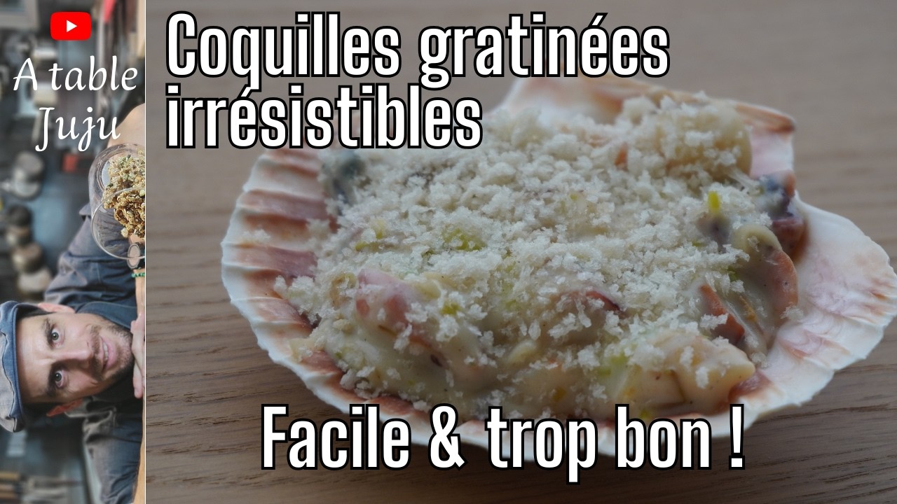 Coquilles Saint-Jacques et fruits de mer gratin&eacute;es | Un r&eacute;gal pour vos invit&eacute;s