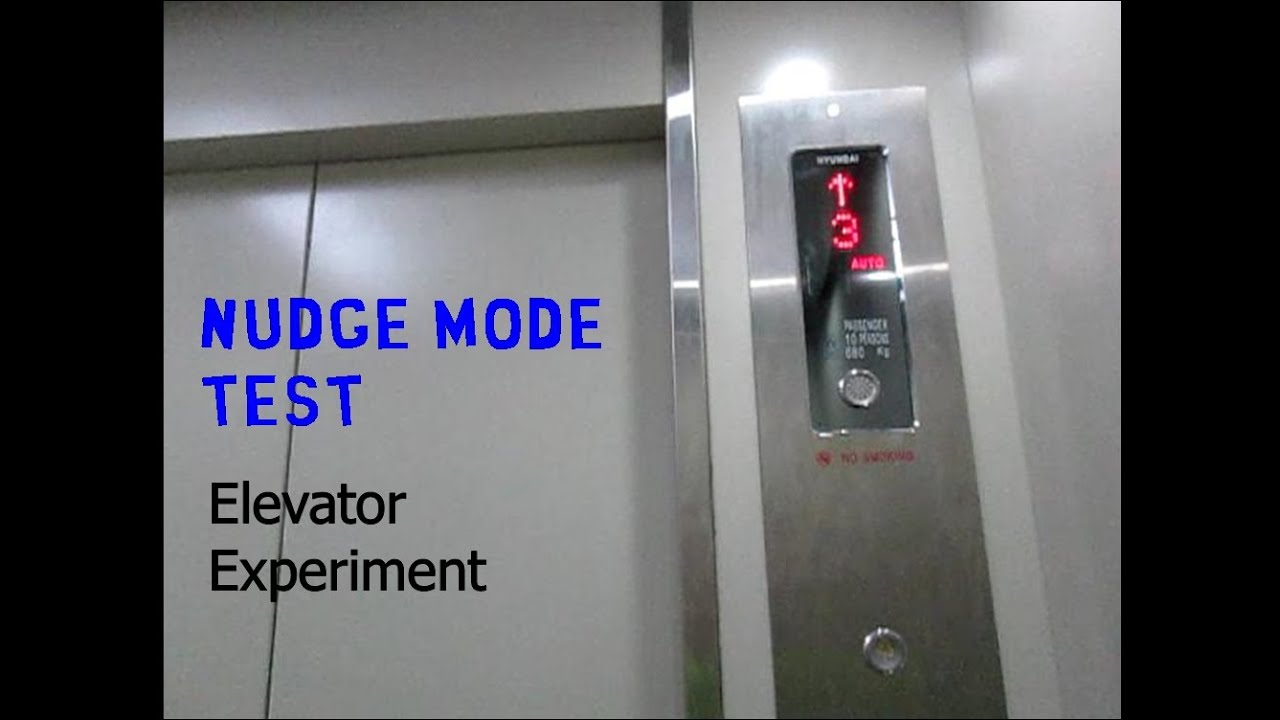 Hyundai Elevator Nudge Mode