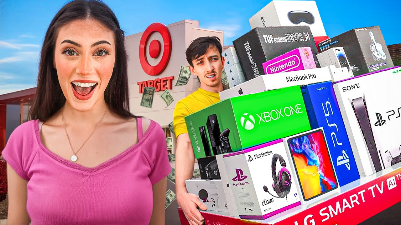 Buying EVERYTHING My GF Touches For 24 Hours!