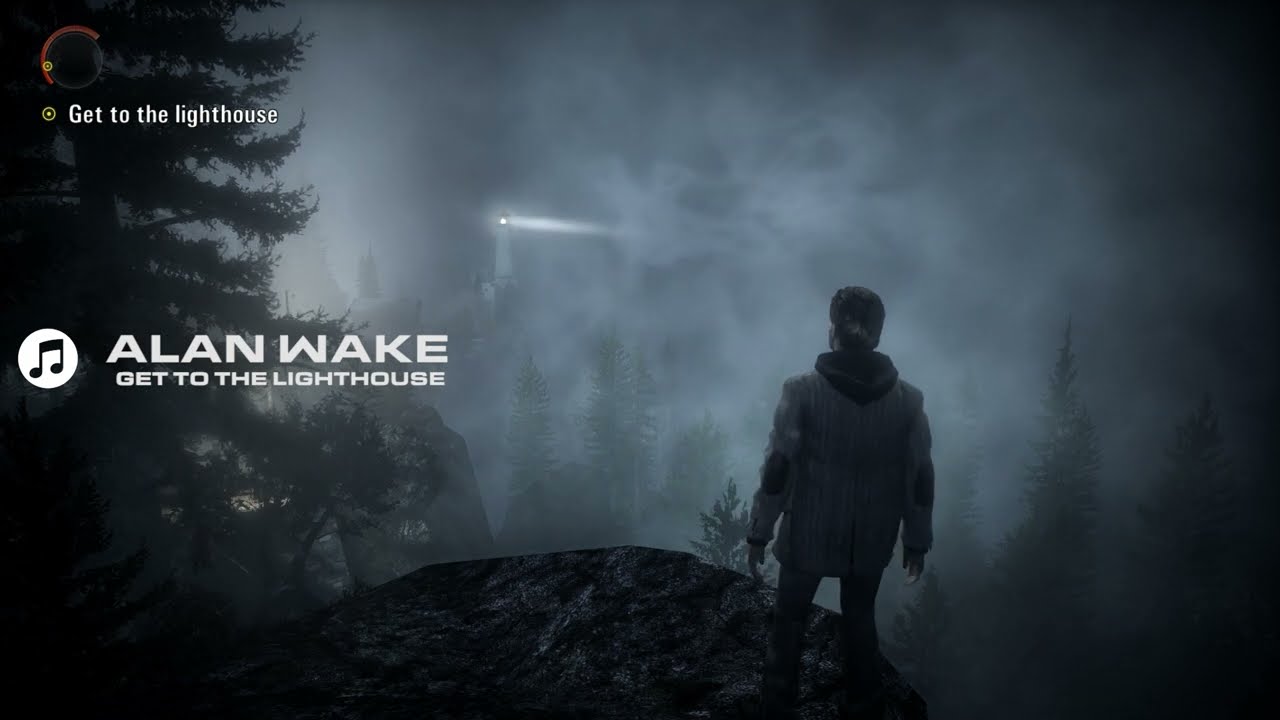 Alan Wake Ambience |🎵| The Lighthouse Sounds & Relaxing Music | ASMR