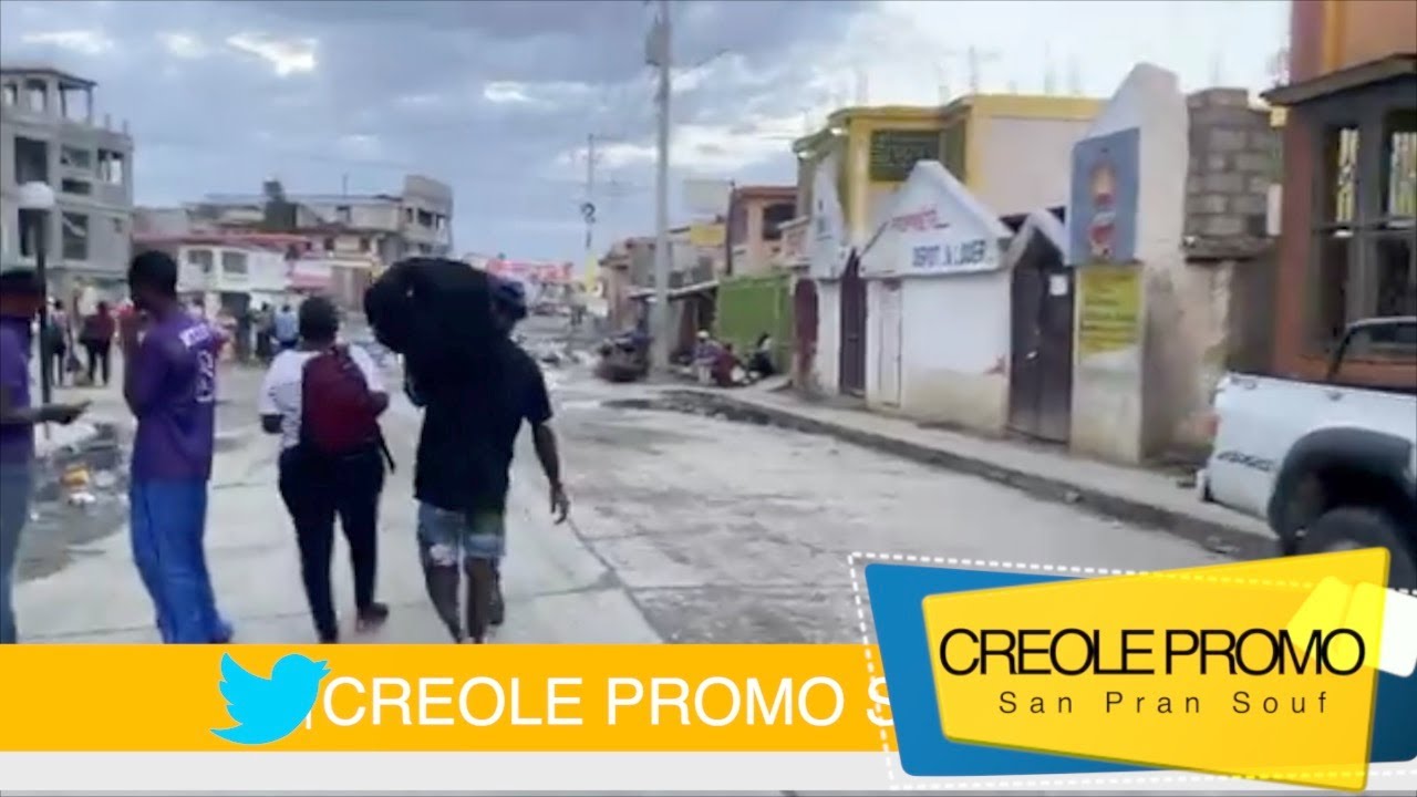 Mezanmi matin an la Port-de-Paix te bloke  an nou swiv kòman sa te ye - 4 Jiyè 2022