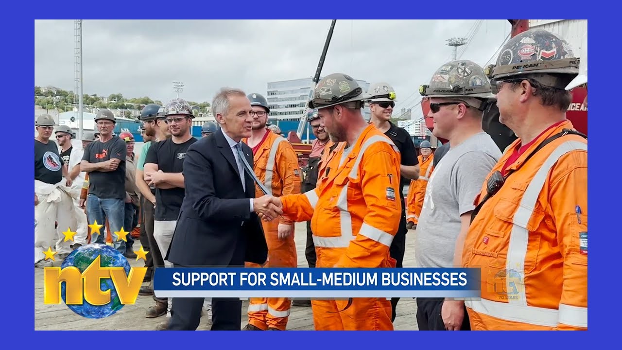 Prime minister comes to St. John's to announce tariff relief for Atlantic Canadian small businesses