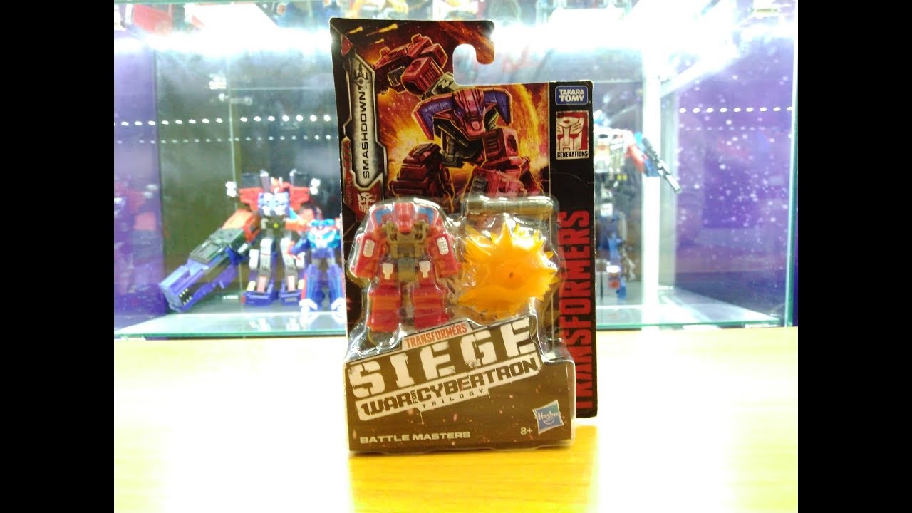 Обзор трансформера Smashdown - Siege WfC - Battle Master - Hasbro. Музей Р-ТФ.