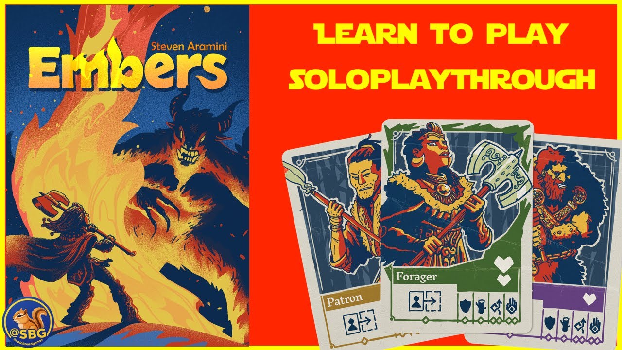 Embers: Can I Survive the Night? | FULL Solo Playthrough + Epic Monster Battles!