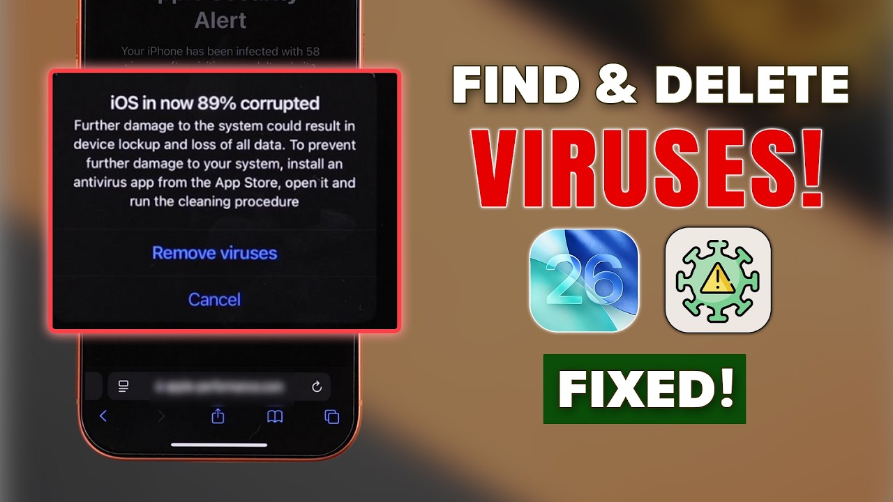 2026 - How To Find And Delete All Viruses On iPhone!