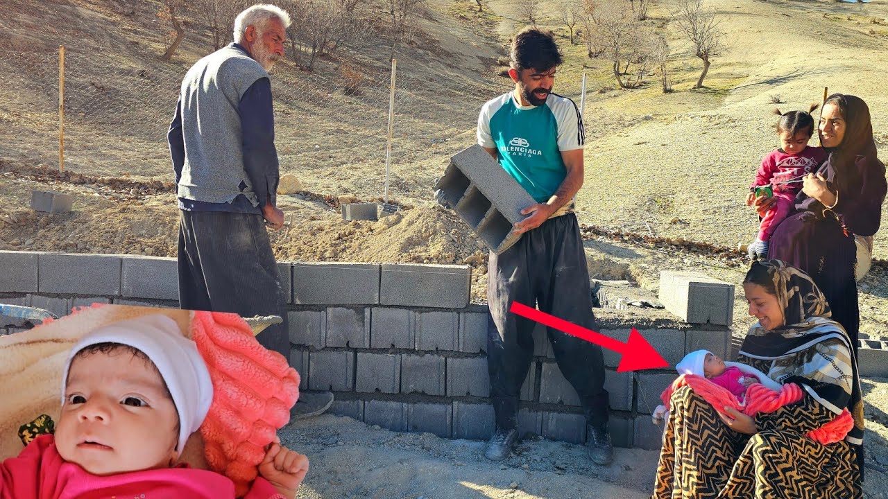Building Hope: A Nomadic Father Working Hard for His Young Family🏔🏕