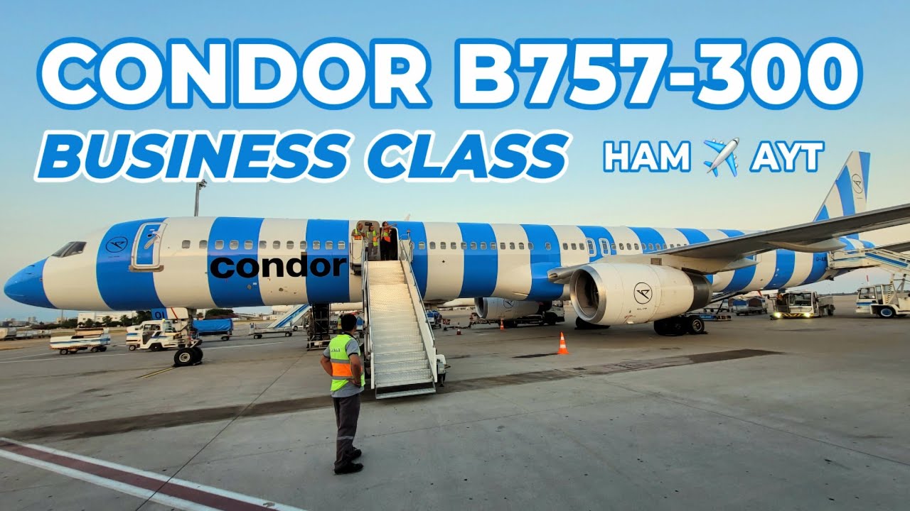 ✈️ REVIEW 🇩🇪 CONDOR | B757-300 | Hamburg - Antalya