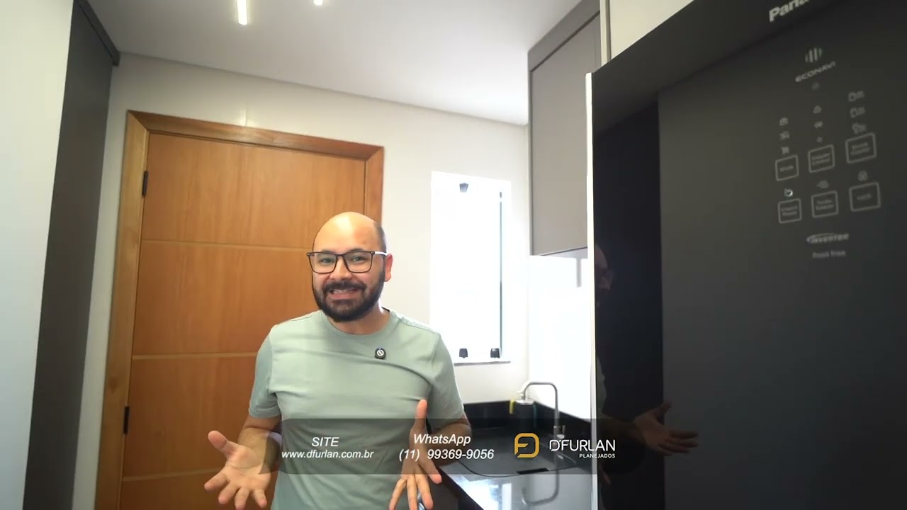 Projeto de cozinha e lavanderia integradas