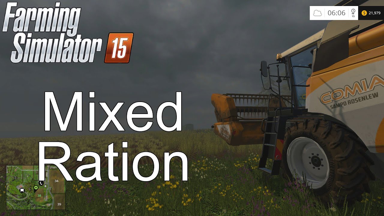 Farming Simulator '15 Tutorial: Mixed Ration