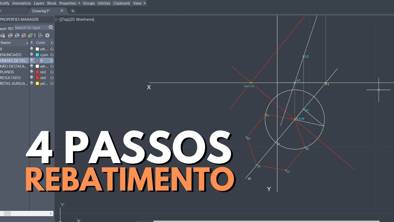 4 Passos para resolver QUALQUER Rebatimento