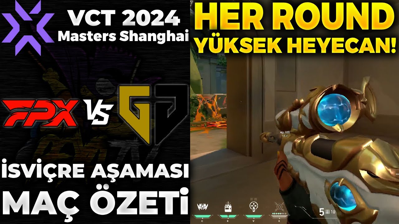 FPX vs Gen.G MAÇ ÖZETİ | VALORANT 2024 Masters Shanghai