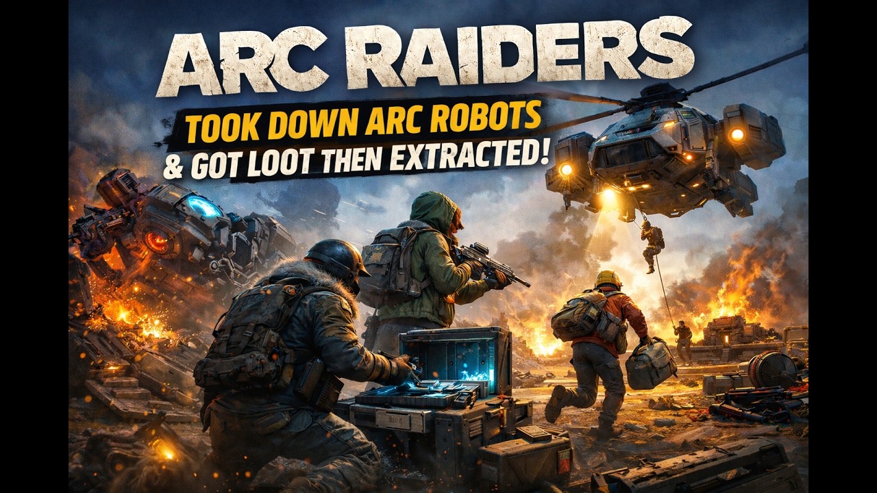 ARC Raiders: ARC Robots Down… Now EXTRACT!